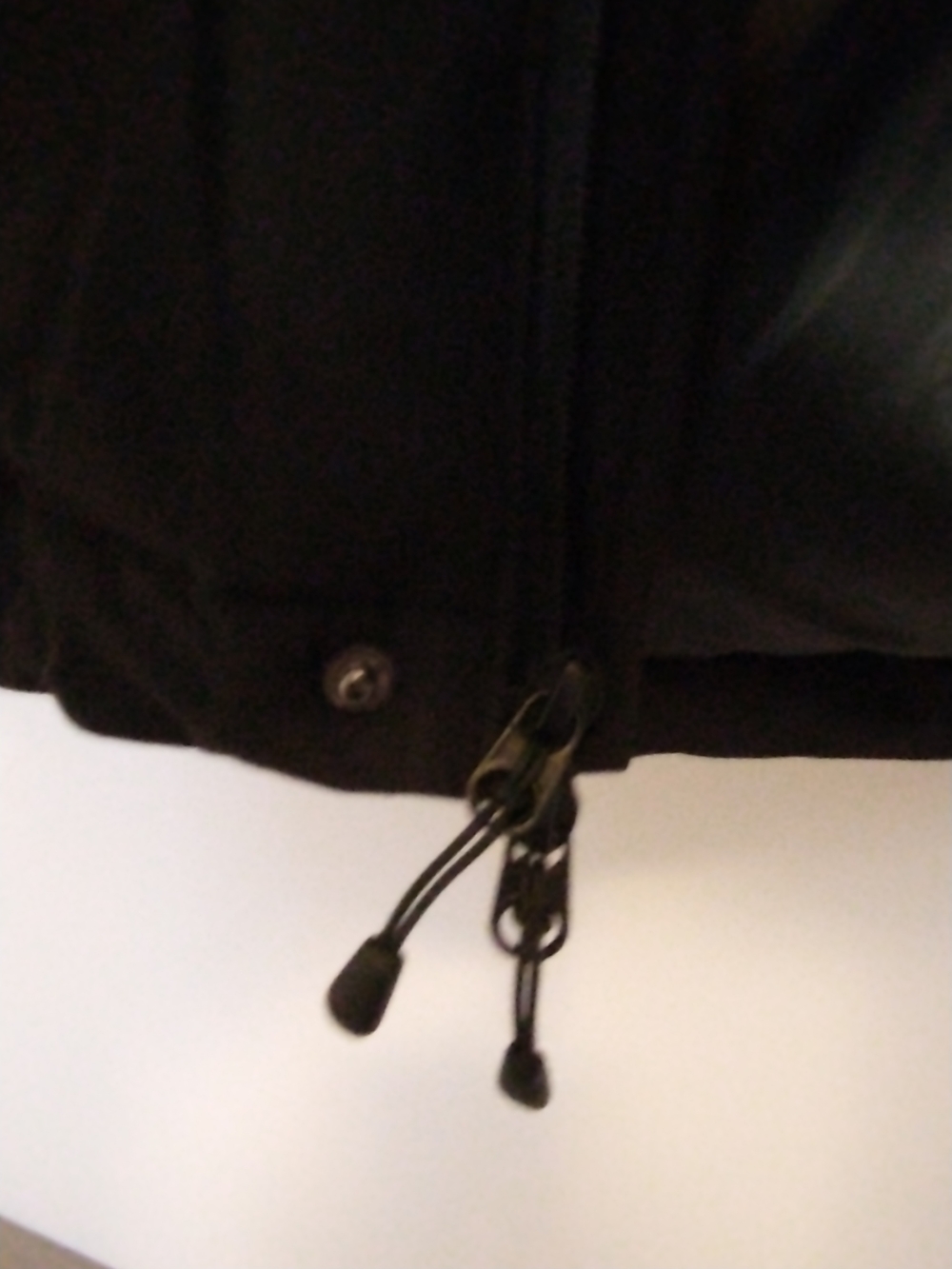 Goodfellow & Co Selby Black Arctic Parka with Faux-Fur Trimmed Hood Mens L - Picture 7 of 14